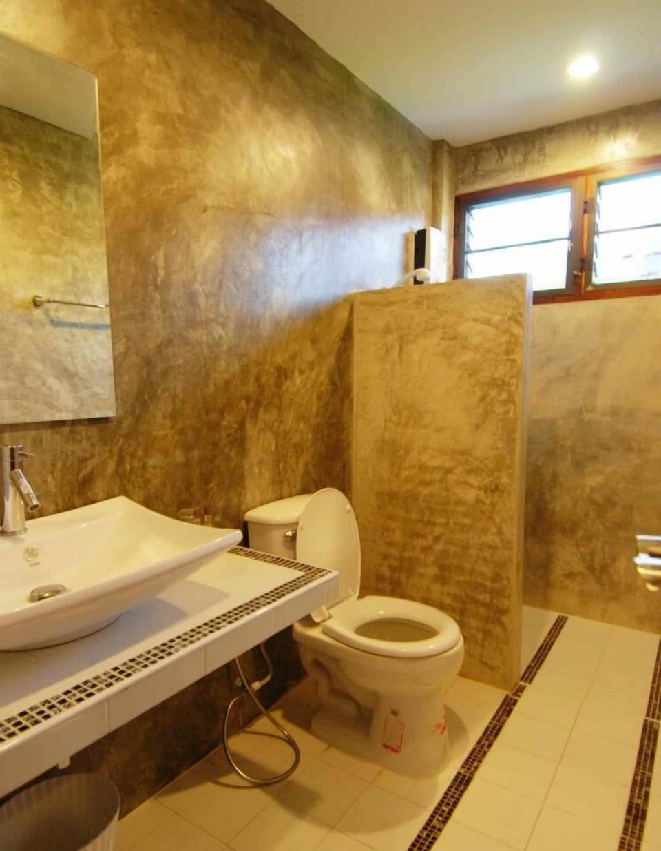 Mafa House | Bathroom | Shower, free toiletries, hair dryer, slippers
