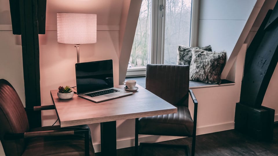Premium bedding, desk, soundproofing, iron/ironing board