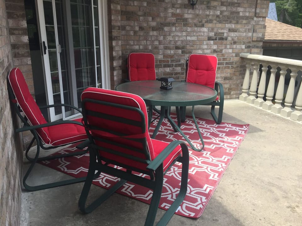 Front balcony.