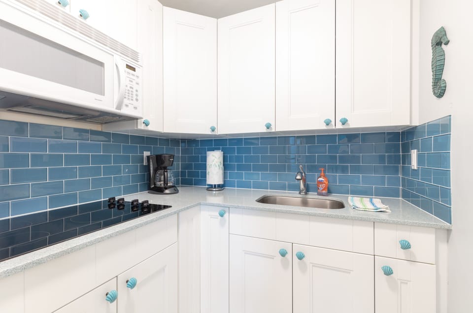 Seashore themed with fun touches.
