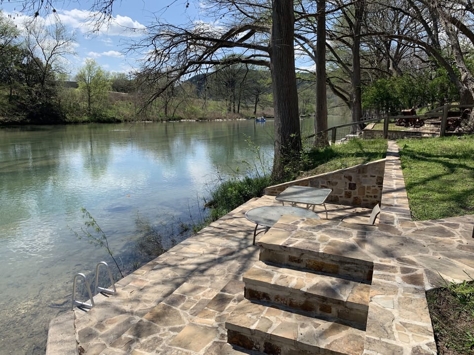 View of River from Deck