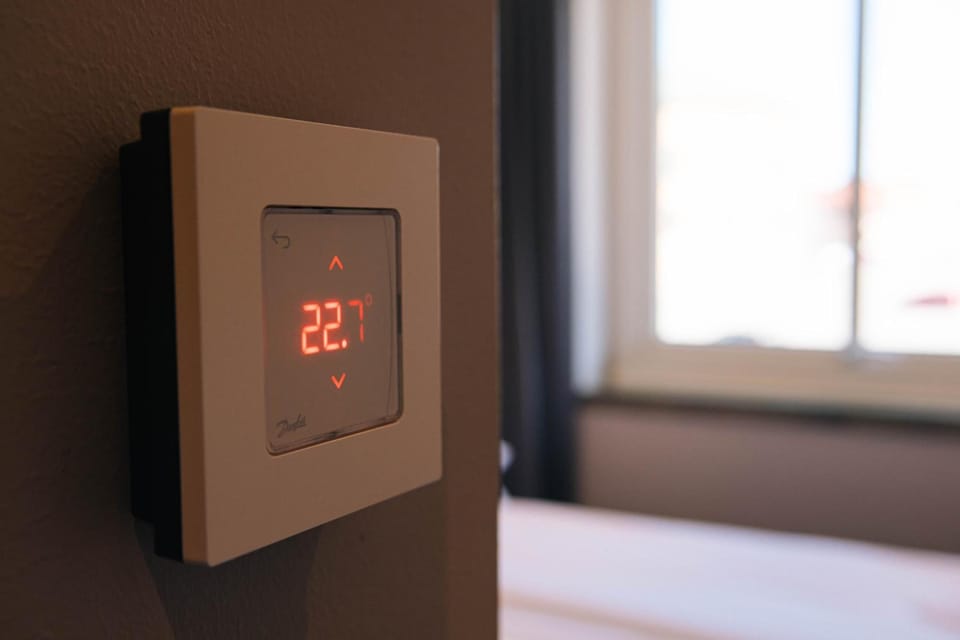 Premium bedding, blackout drapes, soundproofing, free WiFi