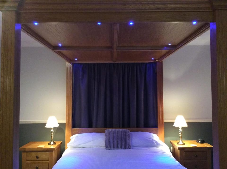 Individually decorated, individually furnished, blackout drapes