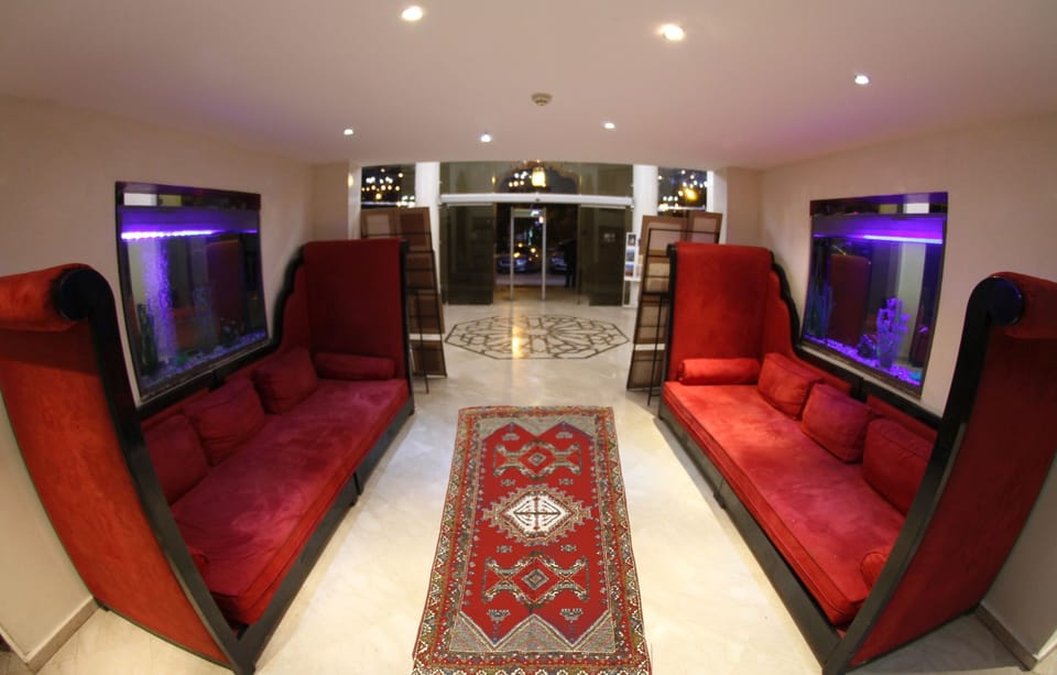 Lobby sitting area