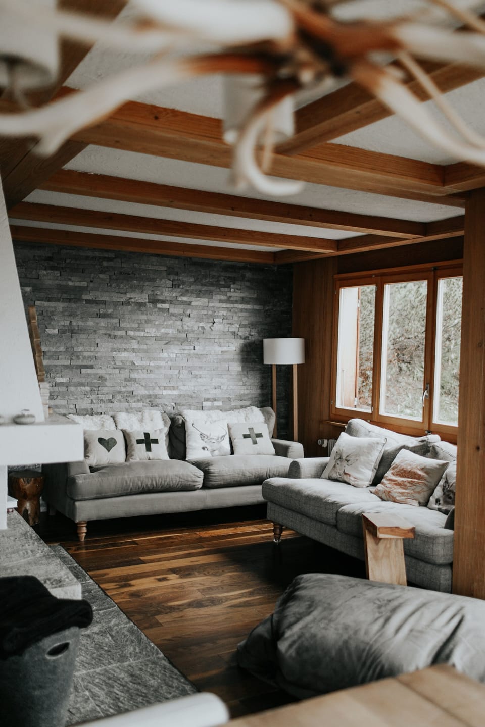 Cosy fireplace