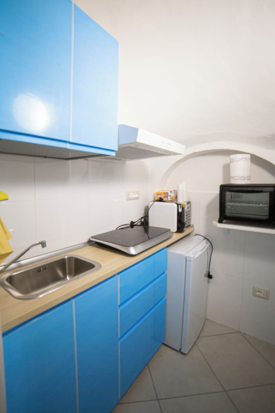 Apartment | Private kitchen | Fridge, electric kettle