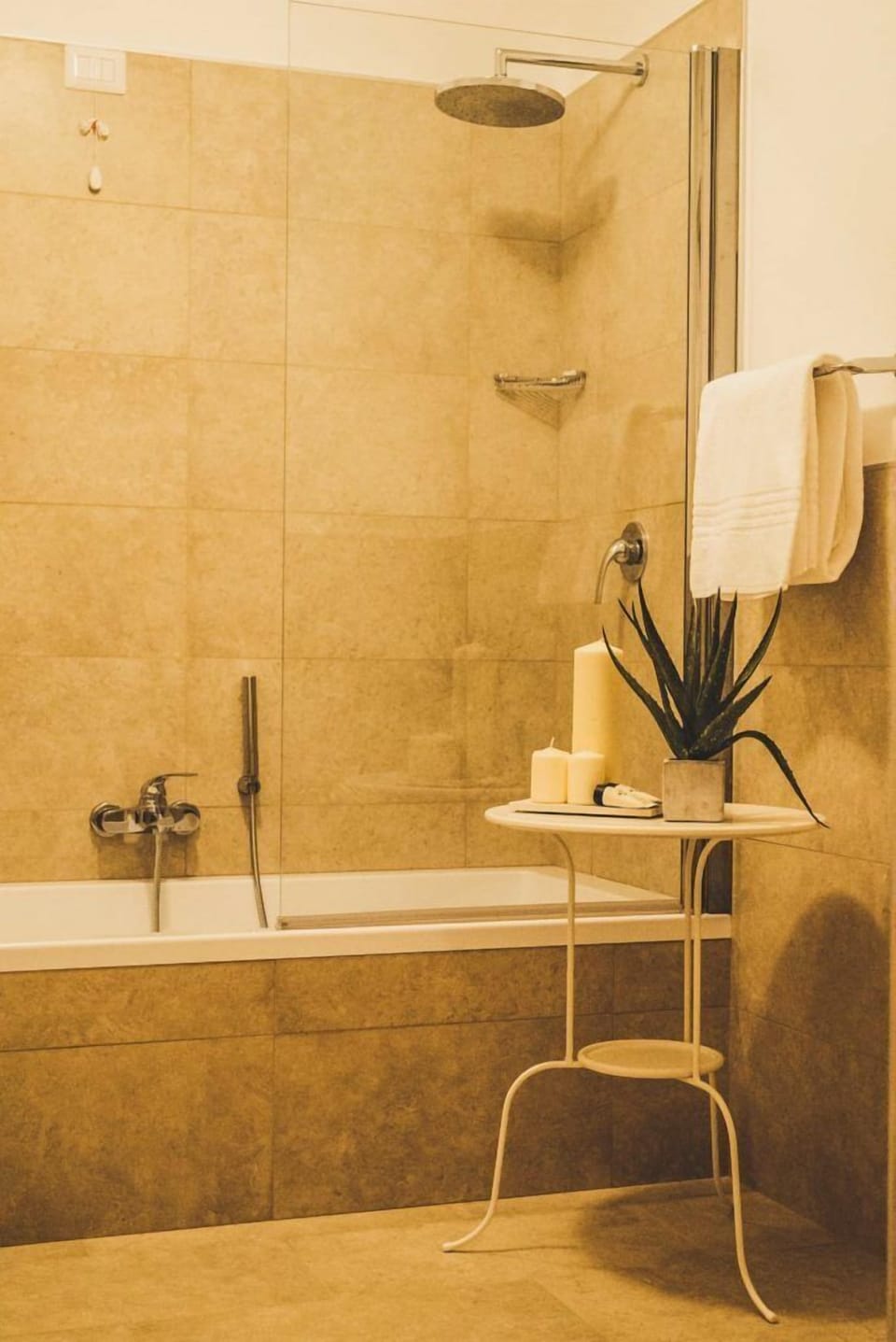 Free toiletries, hair dryer, bathrobes, bidet