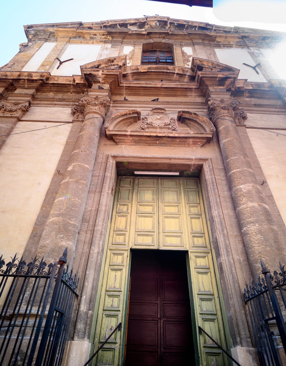 Church entrance to the Capo