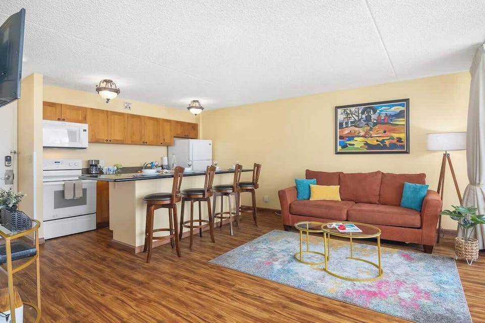 Your living and dining area.