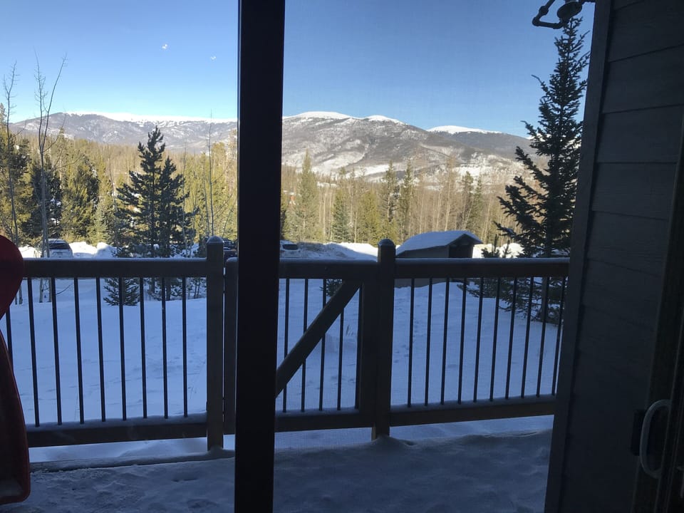 December Deck View