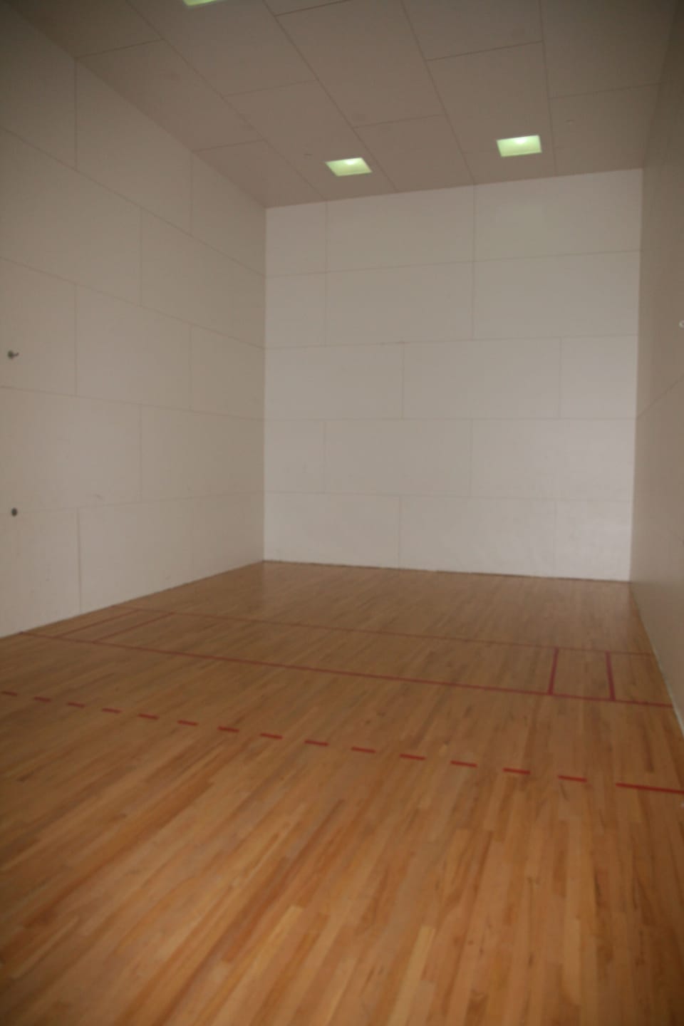 Racquetball Anyone? Right next to fitness room