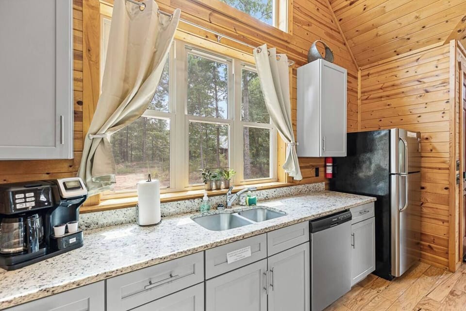 Kitchen Sink and Coffee Maker