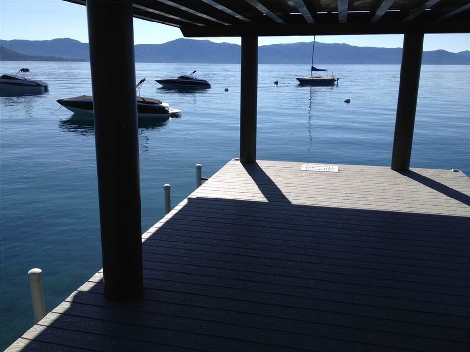 Dock w/ calm water views, perfect for soaking in the serene surroundings