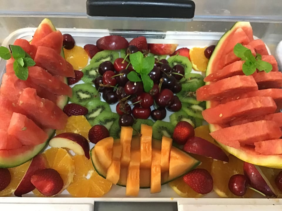 Daily buffet breakfast for a fee