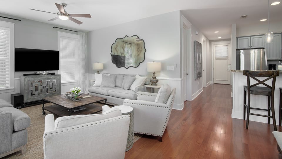 Living Room With HDTV
