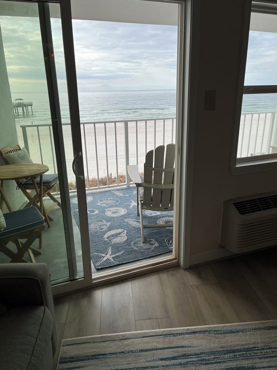 Looking out of living room onto the gulf!