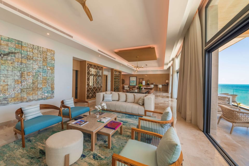 Presidential Suite (Serenity Club Ocean Front) | Premium bedding, pillowtop beds, free minibar, in-room safe