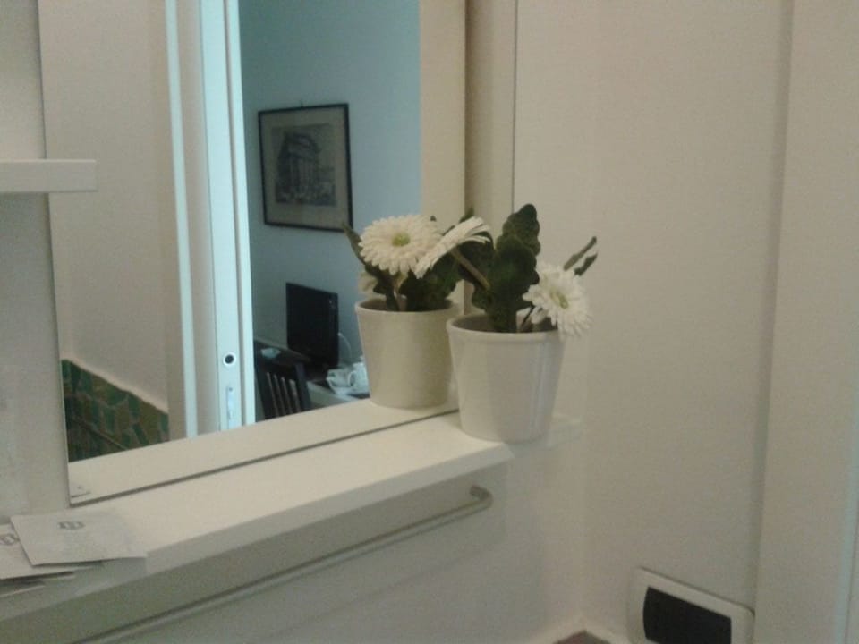 Shower, free toiletries, hair dryer, bidet