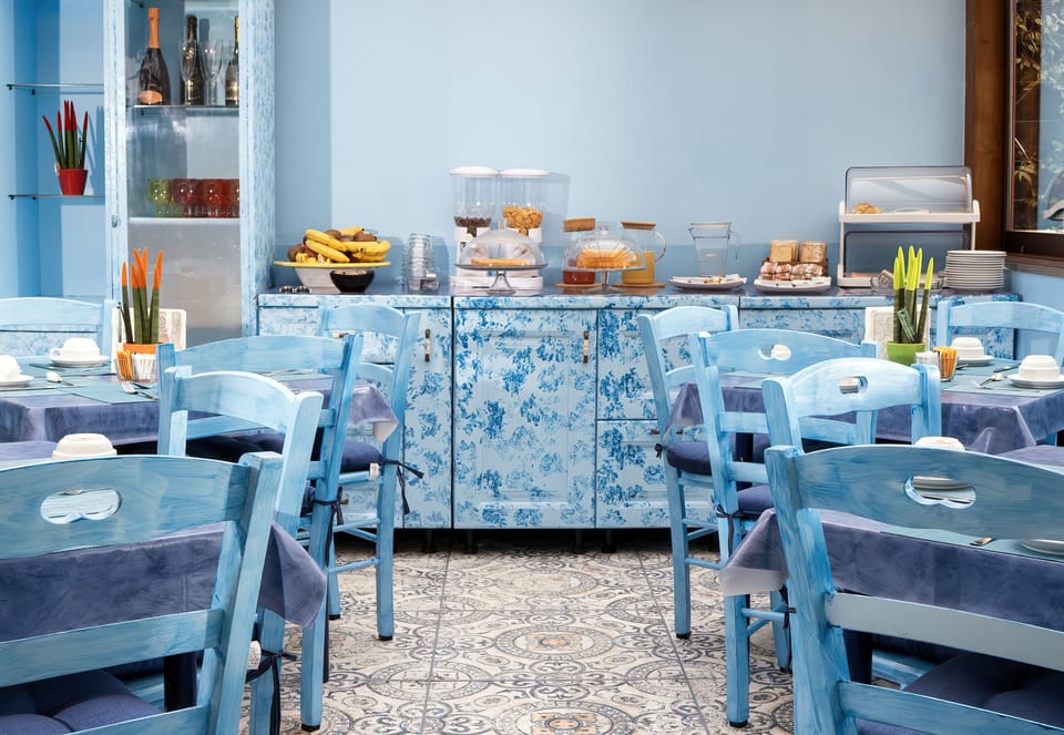 Free buffet breakfast