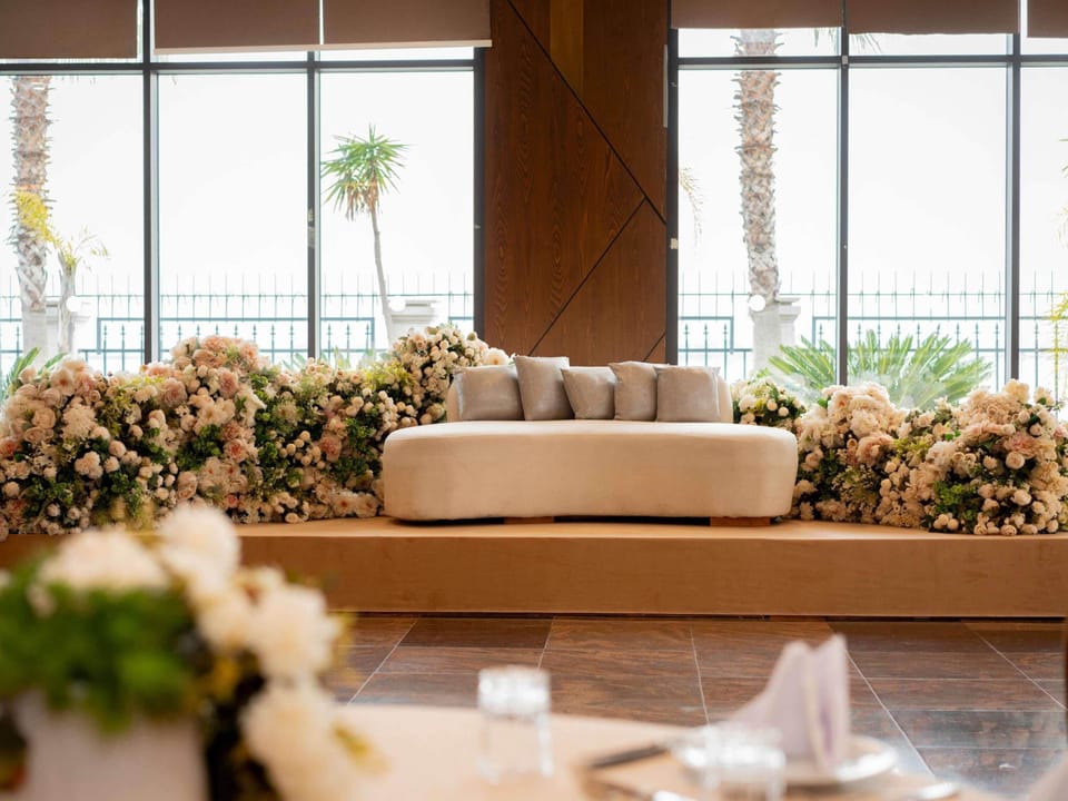 Indoor wedding