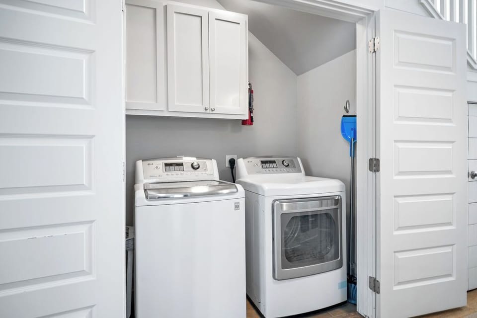 Hallway Laundry Closet, 1st Floor