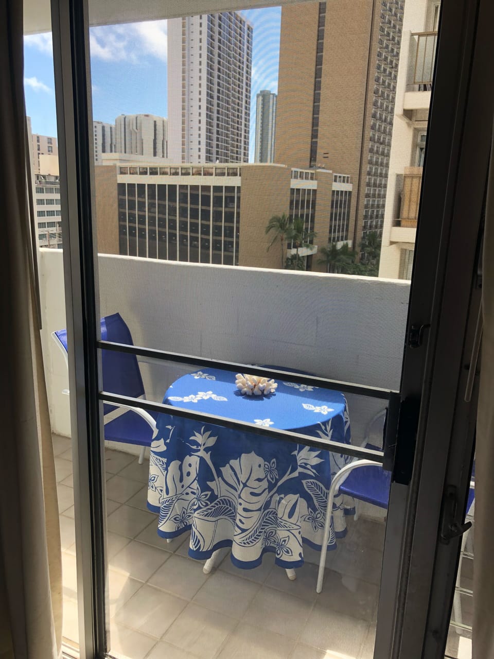 Fresh Air outdoor balcony dining.
