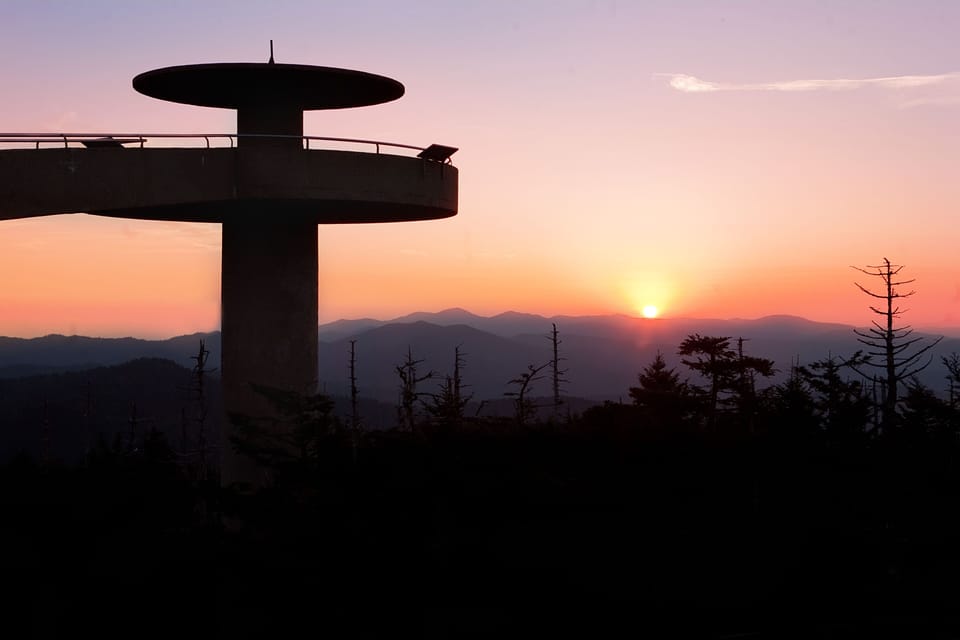 Clingman's Dome in The Great Smoky National Park