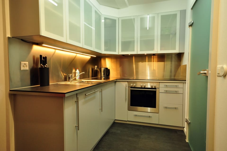 Newly installed kitchen.  Fully equipped for catering 12.