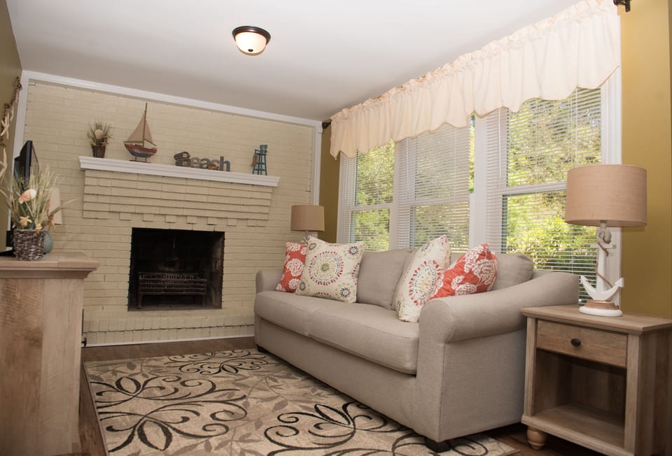 Relax on couch and read or book or watch a movie - we provide DVD player as well