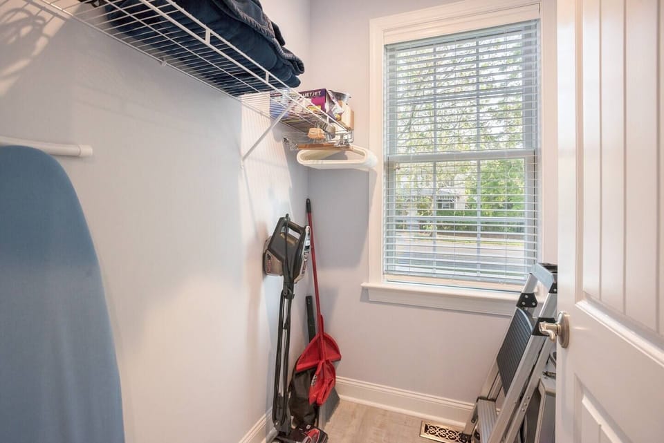 1st floor primary bedroom/family room closet.