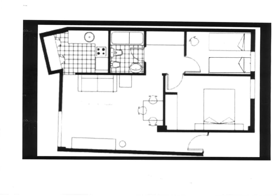 Layout of the apartment