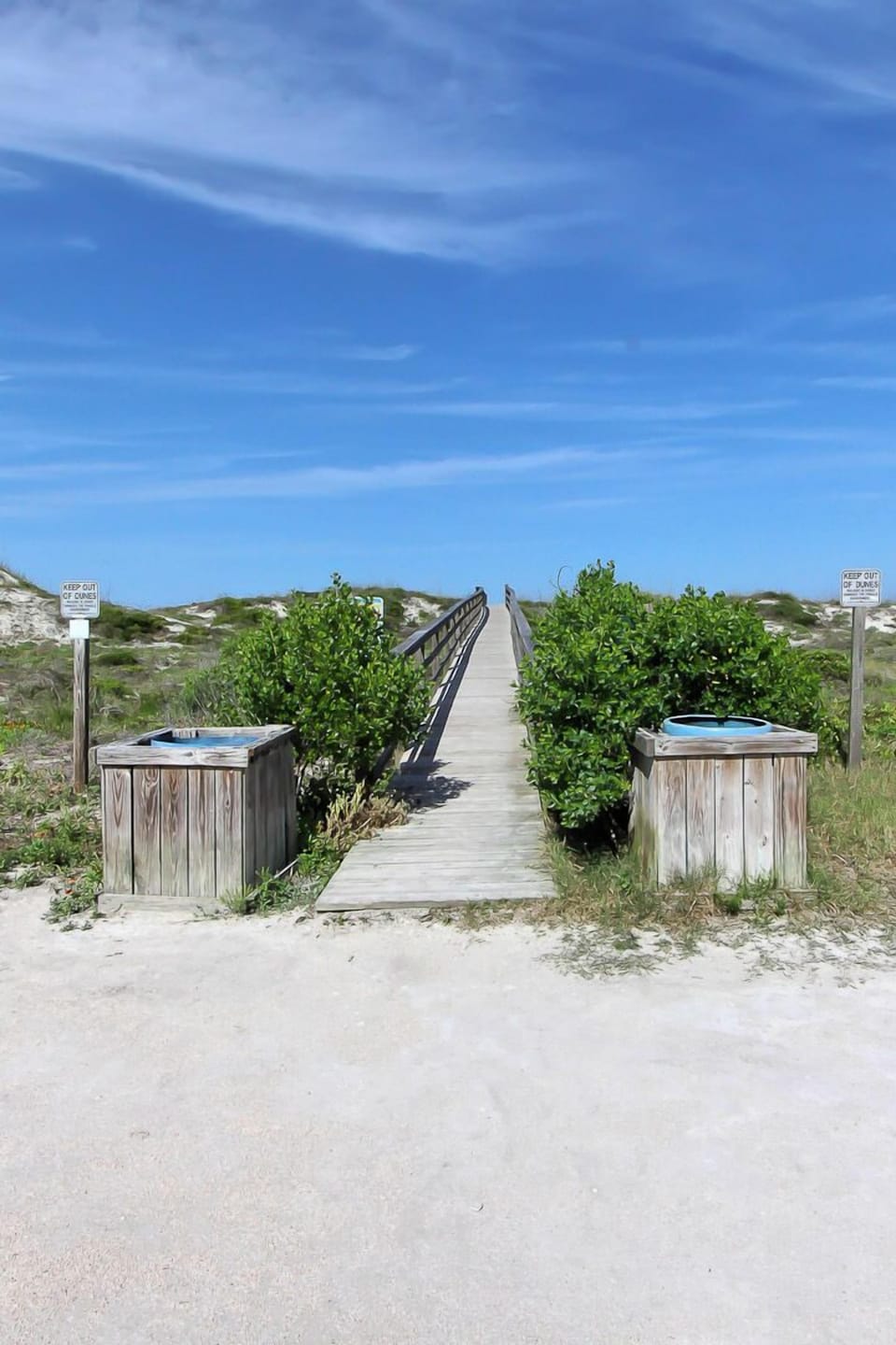 Beach Walkway out front
