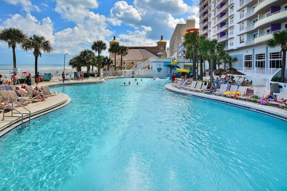 Cool off in the refreshing pool