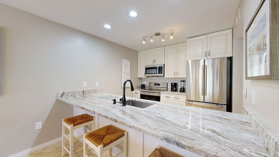 Kitchen with Bar Seating
