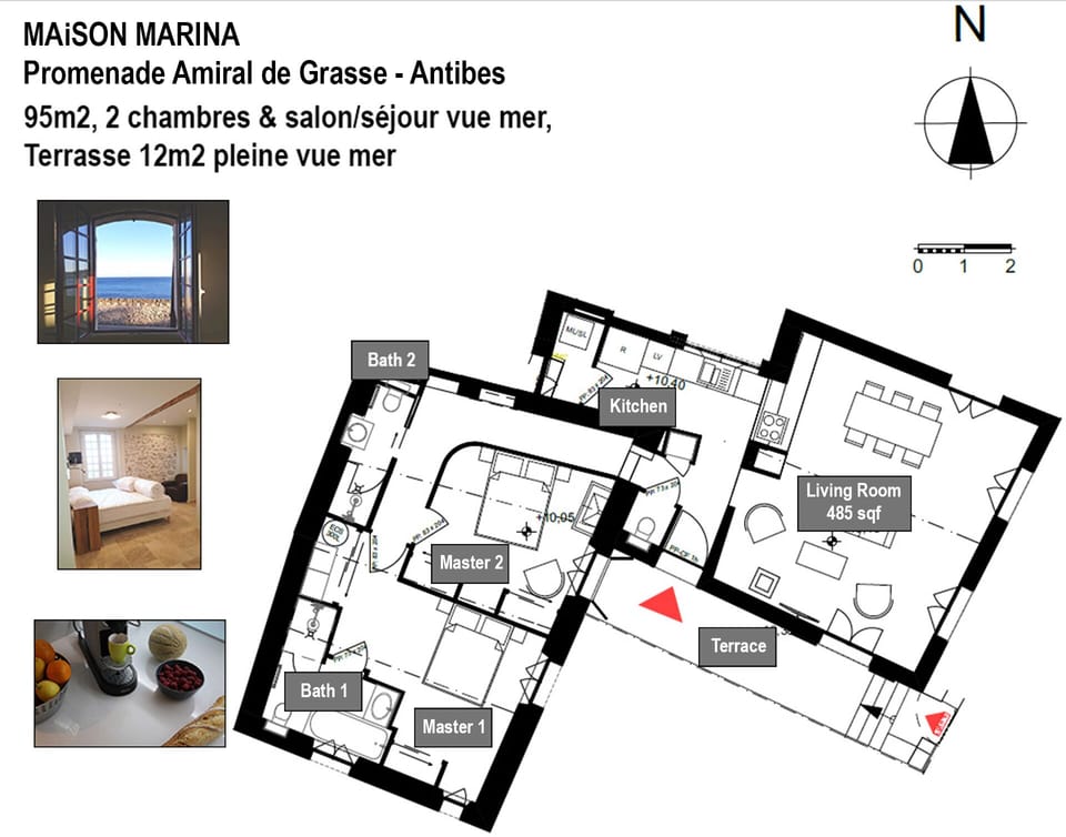 ~ Interior plans - Maison MARINA ~ ABSOLUTY ANTIBES