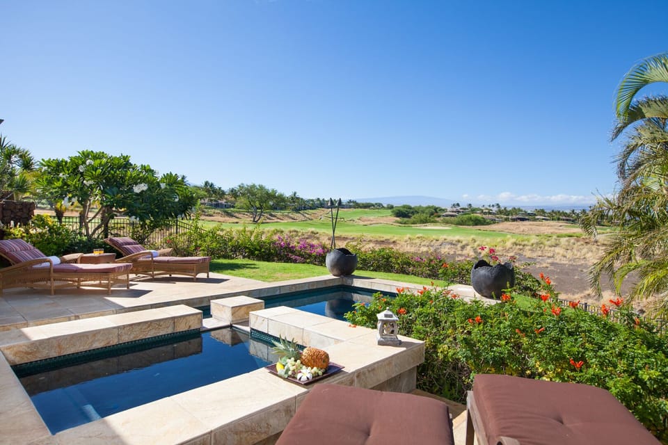 World ranked championship golf courses viewed from our lanai