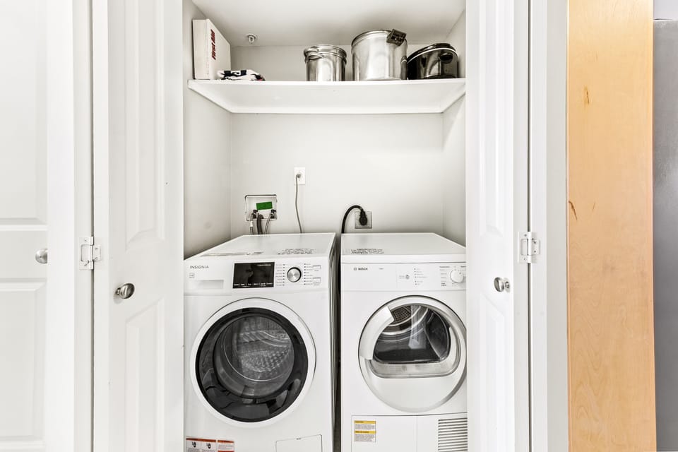 Washer and Dryer