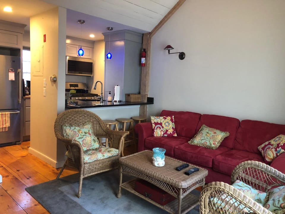Newly renovated kitchen/living space
