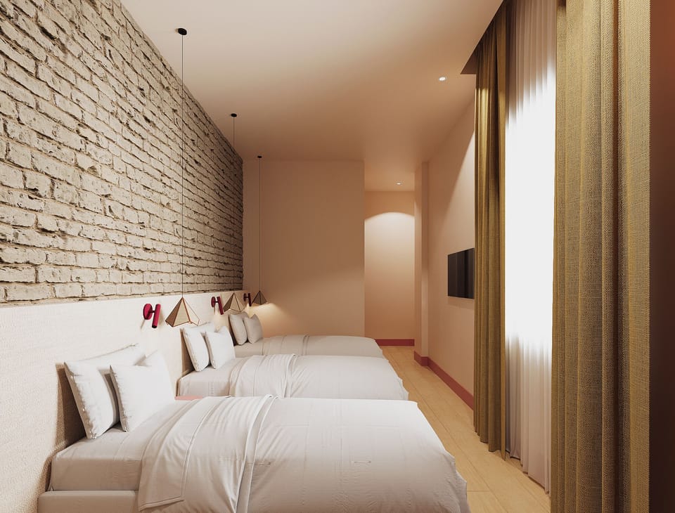 Triple Room (For 3 People) | Free WiFi, bed sheets