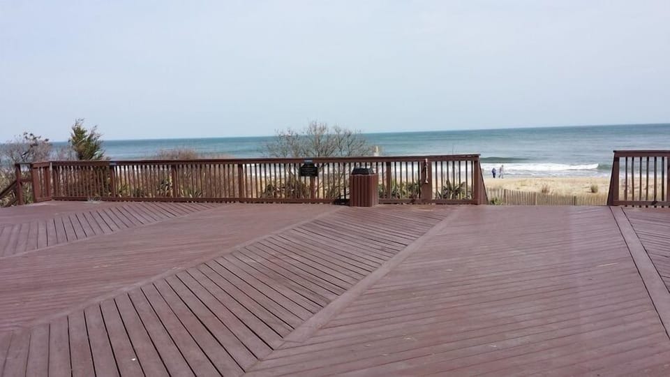 deck on second floor