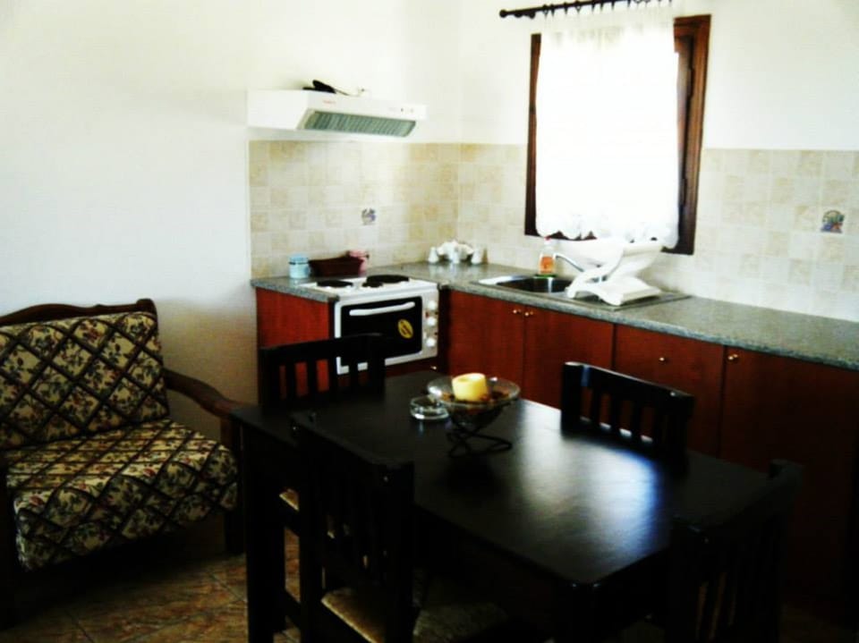 Basic Apartment, Sea View | Private kitchenette | Coffee/tea maker, full-size fridge, oven, stovetop