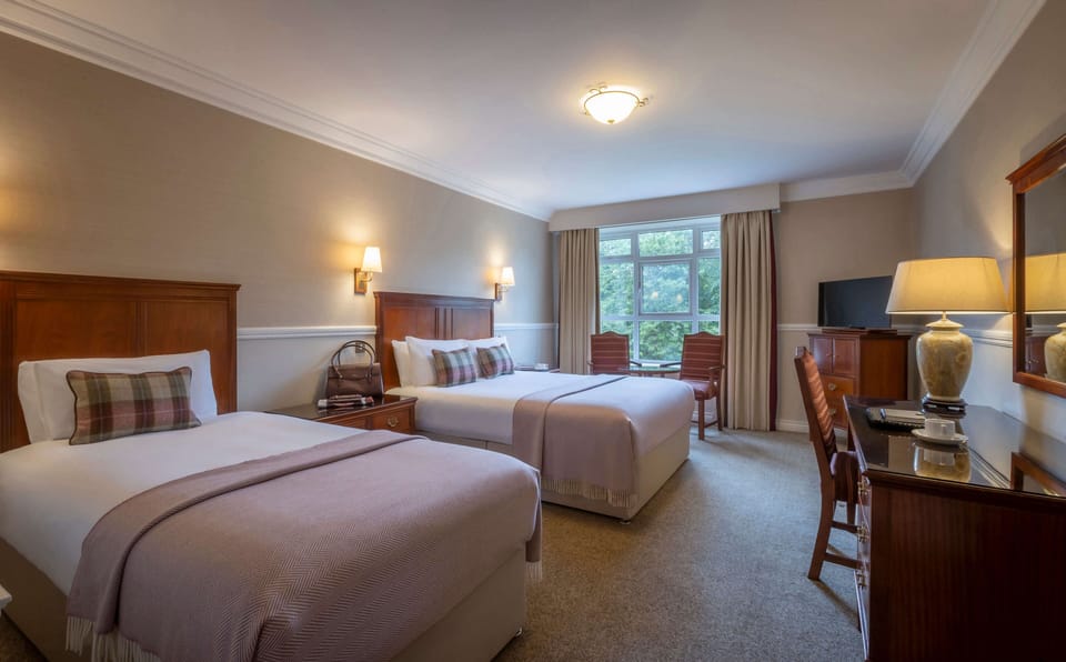 Family Room ( Camp bed available on request) | Premium bedding, in-room safe, desk, laptop workspace