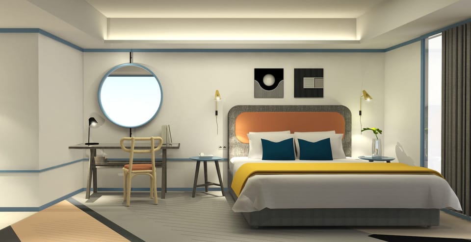Premium bedding, in-room safe, desk, soundproofing