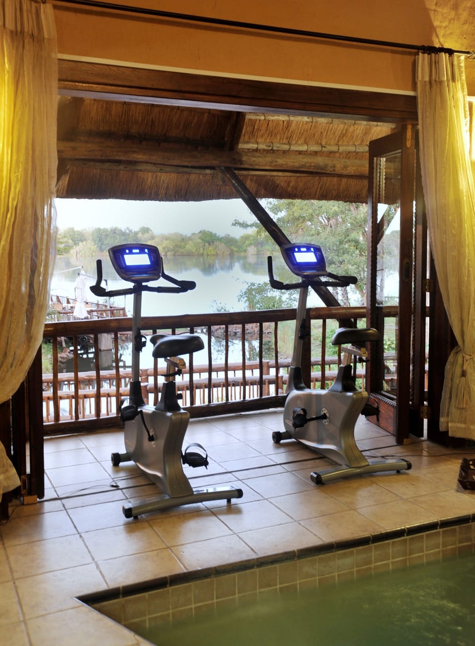 The David Livingstone Safari Lodge & Spa Hotel in Zambia