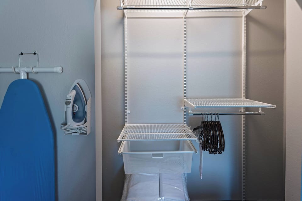 In-room safe, desk, laptop workspace, blackout drapes