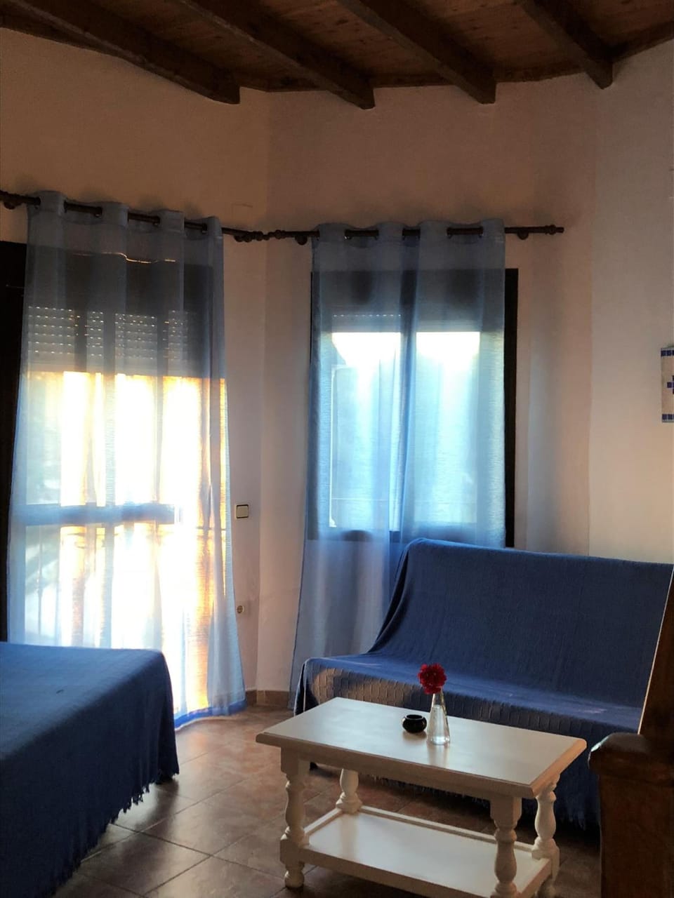 Premium bedding, desk, free WiFi, bed sheets