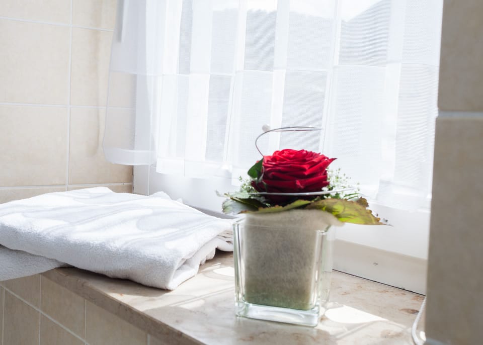 Apartment, 1 Bedroom, Annex Building | Bathroom | Towels, toilet paper