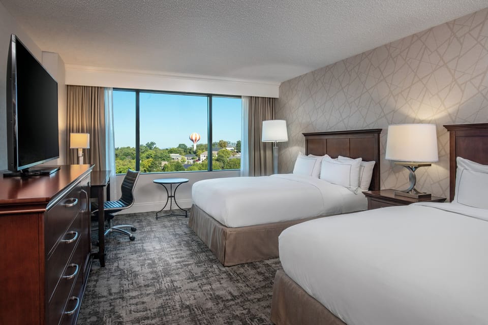 Standard Room, 2 Double Beds | Premium bedding, down comforters, in-room safe, desk