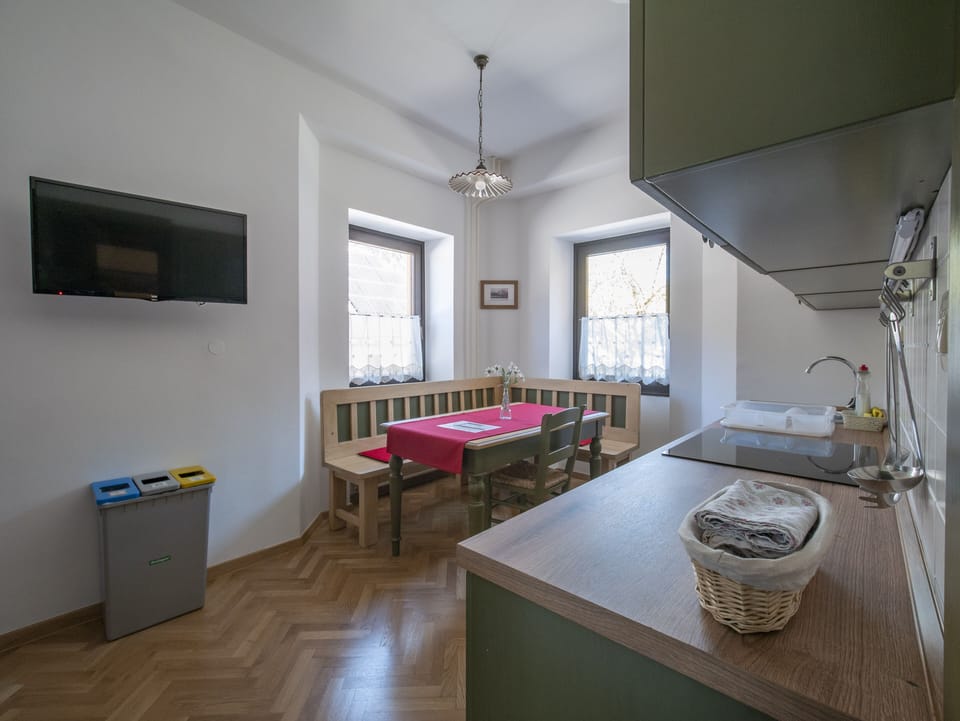 One-Bedroom Apartment (4 Adults) | Private kitchen | Fridge, coffee/tea maker, electric kettle, dining tables