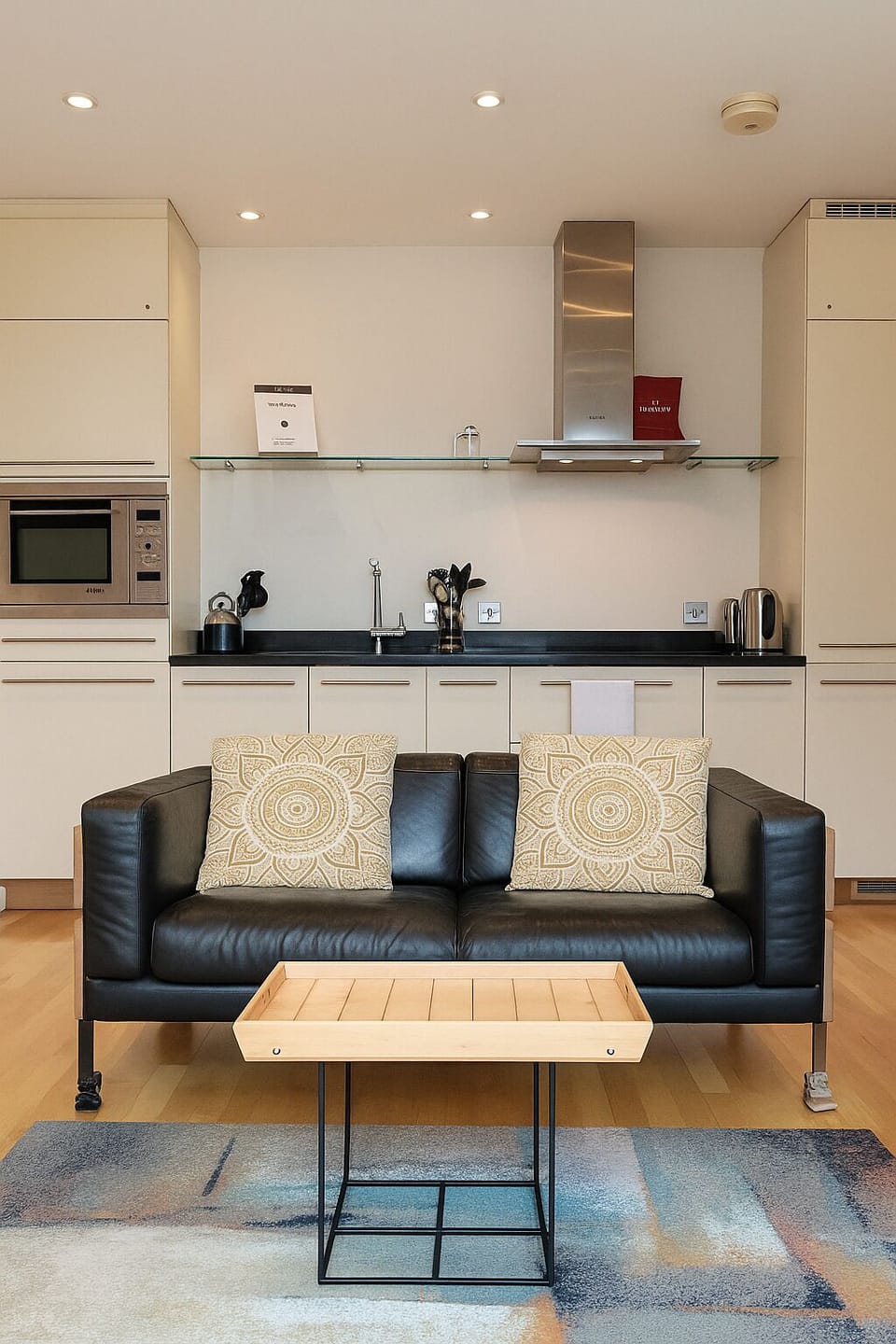 Executive Apartment, 1 Bedroom | Living area | Flat-screen TV